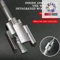 Pipe Thread Cutting Tool Integrated Internal External Pipe Threading Tool Electric Drill Compatible PVC Pipe Threader Kit. 