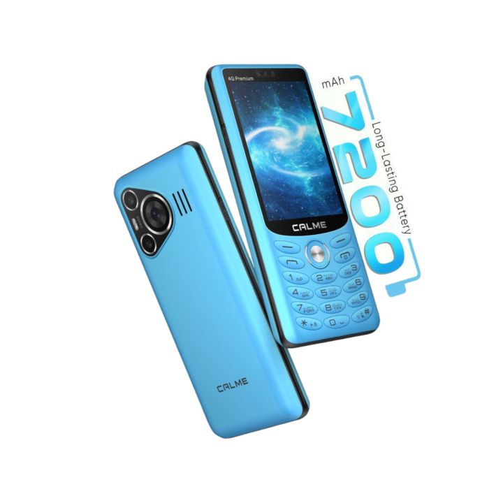 Calme 4G Premium - 3.5 Inch Touch Screen - 7200mAH Battery - Google Play store - Dual Sim 4G - 2GB RAM - 16GB Memory - Wifi - Hotspot - Powerful Speaker - Type C charging - PTA APPROVED - 1 Year brand warranty