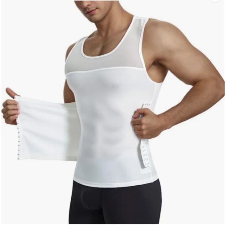 Men's%20Body%20Shaper%20Compression%20Vest%20Abdomen%20Shapewear%20Tummy%20Slimming%20Sheath%20Gynecomastia%20Shapers%20Corset%20Waist%20Trainer%20Fajas%20Tops%20-%20Image%207