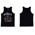 barbell brigade Athletic Mens Fitness Gym Tank Top Training Running Cotton Sleeveless Shirt Male Sports Workout Vest Undershirt. 