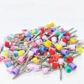 100pcs/Box Dental Polishing Brush Polisher Prophy Cup Rubber Latch Colorful Nylon Bristles Mix Style Dentist Tool Lab Material. 