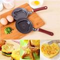 Creative Mini Nonstick Egg Frying Pan Different Shapes Heart Flower Star Fruit Shaped Egg Molds Mini Frying Pans. 