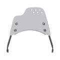 Universal Motorcycle Windshield Windscreen Wind Deflector Round Headlight For Husqvarna For Yamaha XSR For Royal Enfield Triumph.
