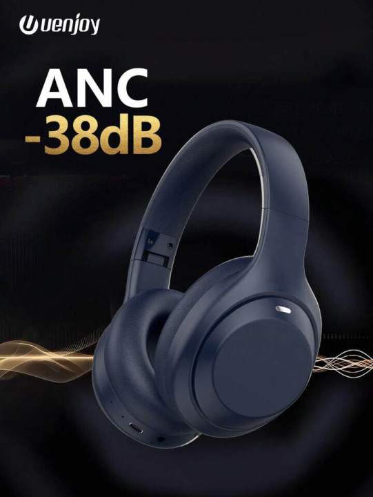 Uenjoy New Full Ear Coverage ANC Wireless Headphones