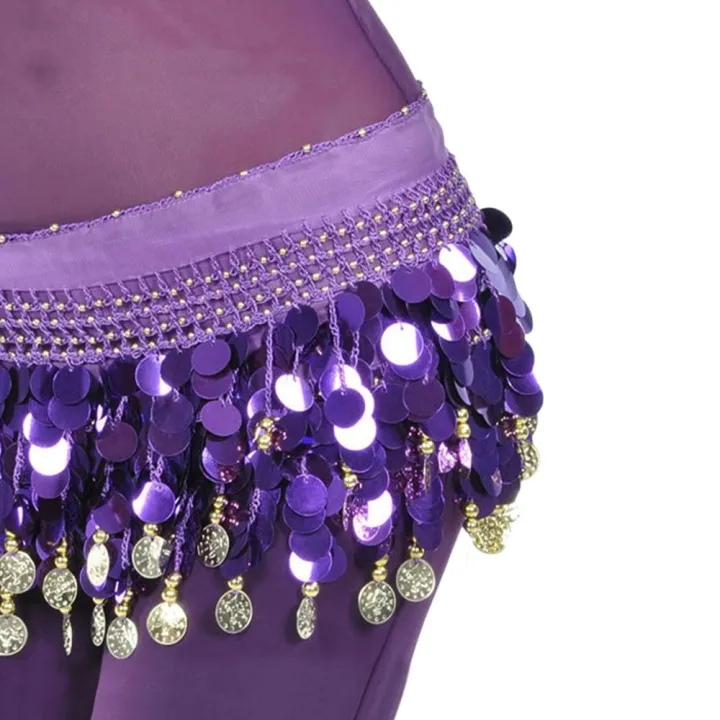 Thailand/India/Arab%20Dancer%20Sequins%20Tassels%20Skirt%20Women%20%20Belly%20Dance%20Hip%20Scarf%20Wrap%20Belt%20Dancer%20Skirt%20Female%20Show%20Costumes%20-%20Image%207