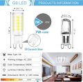 10Pcs G9 LED Lamp AC 220V 7W Brightest Ceramic SMD2835 DC LED Bulb Warm/Cool White Spotlight replace Halogen light wholesale. 