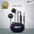 •GEEOO X12 Strong Bass Metal In-Ear Headphone with Pouch & Clip. 