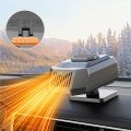Portable 12V Car Heater Defrost Demister Two Speed Adjustment Heating System With Air Purifier Multi Function Winter Warmer.