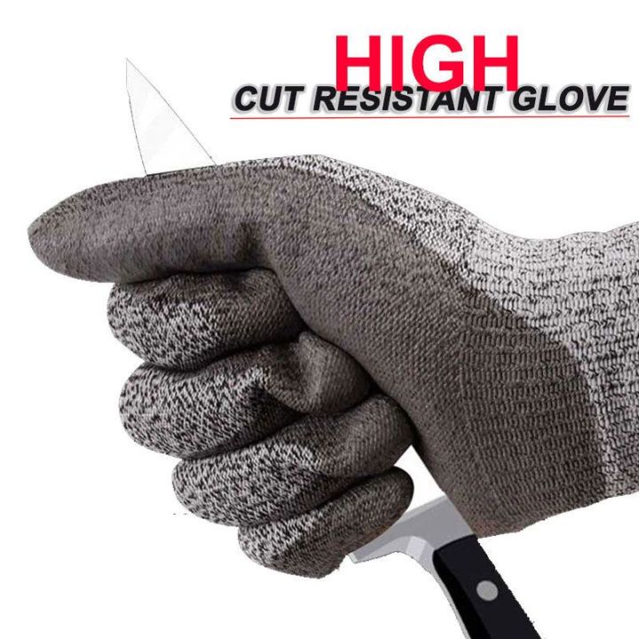 Cut- Resistant Hand Gloves, Wear- Resistant Gloves Protect Your Hand Safely