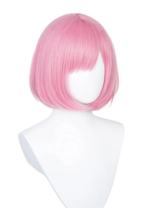 Ootori%20emu%20Cosplay%20Wig%20for%20Project%20Sekai%20Cosplay,%20Short%20Straight%20Pink%20Party%20Wigs%20for%20Women%20Girls%20Pink%20-%20Image%204