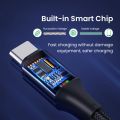 Mobile Phone USB C to USB Type C Cable PD 100W Fast Charging Line Quick Charge 4.0 Right Angle Wire 90 Degree Data 0.5m/1m/2m.