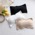 Seamless One-piece Tube Tops Women Removable Pads Intimates Basic Black/White/Skin Womens Strapless Bra Bandeau Sexy Lingerie. 