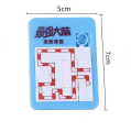 Novelty 16 Grid Maze Puzzle Toy Cartoon Animal Sliding Puzzle Mini Game Competitive  Interesting Smart Puzzle Random Style. 