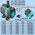 Fish Tank Water Pool Submersible Pump Circulation Filtration Pump Brushless Motor Ceramic Shaft Water Pump Flow Regulation. 