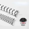 316L Solid Stainless Steel Strap for  SKX009 Jubilee Bracelet Curved End Men Watch Accessory 18mm 19mm 20mm 21mm 22mm 24mm. 