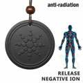 Lava Quantum energy pendant Japanese technology Power Scalar Pendant Necklace. 