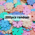 60/100/200pcs Early Education Insert Bag Snowflake Buliding Block Set Baby Puzzle Plastic Assembling Buliding Blocks Toys DDJ.