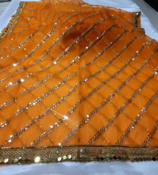 Fancy%20nylon%20organza%20dupatta%20with%205mm%20satara%20-%20Image%205