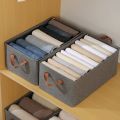 3Pcs Wardrobe Portable Clothes Organizing Storage Box. 