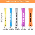 5 Sizes Of Curling 20 Pieces Of Perm Curling Rods Irons Plastic Cold Wave Rods Perming Rods Curling Irons Hair Styling Tools. 