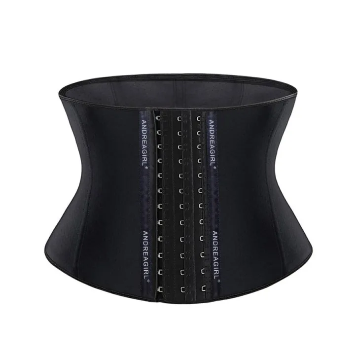 22cm%20Short%203%20Layers%20Latex%20Waist%20Trainer%20Corset%209%20Steel%20Bones%20Shapewear%20Body%20Shapers%20Women%20Corset%20Slimming%20Belt%20Waist%20Shaper%209052%20-%20Image%204