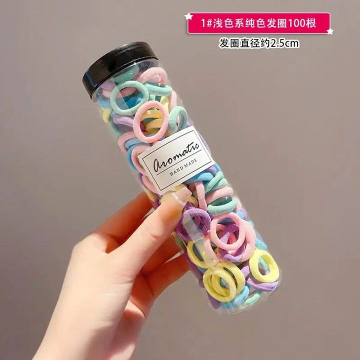 100%20Pcs/set%20Baby%20Girl%20Rubber%20Bands%20Kids%20Elastic%20Hair%20Bands%20for%20Children%20Mixed%20Colors%20Mini%20Ponytail%20Holder%20Baby%20Hair%20Accessories%20-%20Image%205