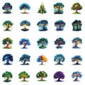 50Pcs Magic Forest Stickers Witch DIY Stickers Scrapbooking Phone Luggage Skateboard PET Waterproof Decals. 