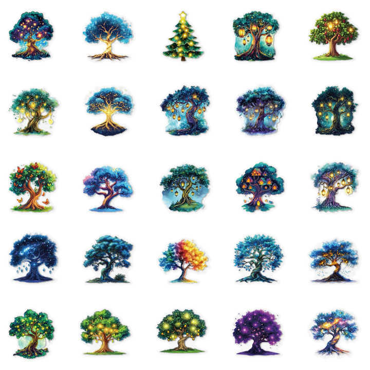 50Pcs%20Magic%20Forest%20Stickers%20Witch%20DIY%20Stickers%20Scrapbooking%20Phone%20Luggage%20Skateboard%20PET%20Waterproof%20Decals%20-%20Image%206