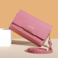Women's Wallet Korean Handbag Multi Card Large Capacity Casual Shoulder Bag Mobile Phone Packet Fashion New Style. 