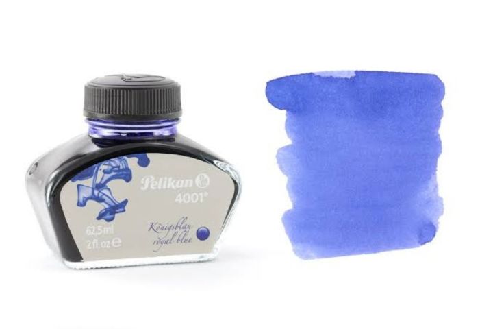 Pelikan 4001 Royal blue fountain pens ink (1 bottle only)