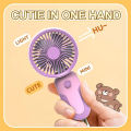 Rechargeable Compact Mini Handheld Fan – Stylish & Portable for Indoor & Outdoor Use.