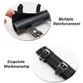 Samurai Sword Belt, Warrior Sword Holder, Pu Leather Sword Holder Belt Accessory, Suitable for Holiday Party Role-playing. 