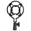Shock-proof Microphone Mount Plastic Studio Mic Holder Stand Clip For Large Diaphram Condenser Shockproof Mike Bracket. 
