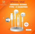 MobileMarkaz Type-C Handsfree Earphones with Dual Drivers | Deep Bass HD Sound Wired Earphones with Mic | Low Latency Gaming & Calling Headset | USB-C Audio Earphones for Smartphones, Tablets & Laptops. 