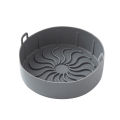 Airfryer Silicone Basket Reusable Baking Tray Silicone Mold For Airfryer Pizza Fried Chicken Basket Air Fryer Liners Accessories.
