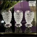 Plastic Drinking Glasses Crystal (Set of 3)- Elegant And Unbreakable Glassware For Everyday Use. 