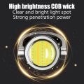 1-5PCS Mini COB Ultra Bright Rechargeable LED Flashlight Keychain Portable Waterproof Camping Pocket Lamp Keyring Hanging Light.