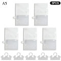 1-10PCS Reusable Moisture Absorber Bags Empty Bag With Hook Hanging Dehumidifier Bags For Room Wardrobe, Bathroom, Basement.