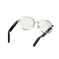SG-16Pro New Trendy Smart Glasses Anti Blue Light Gold frame Sunglasses Music Stereo For Jogging Workouts SG16 PRO. 