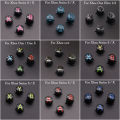 1Set For Xbox Series S X Controller Replacement ABXY Button kit For Xbos One One S Elite Series1/2 Gamepad Buttton Accessories.