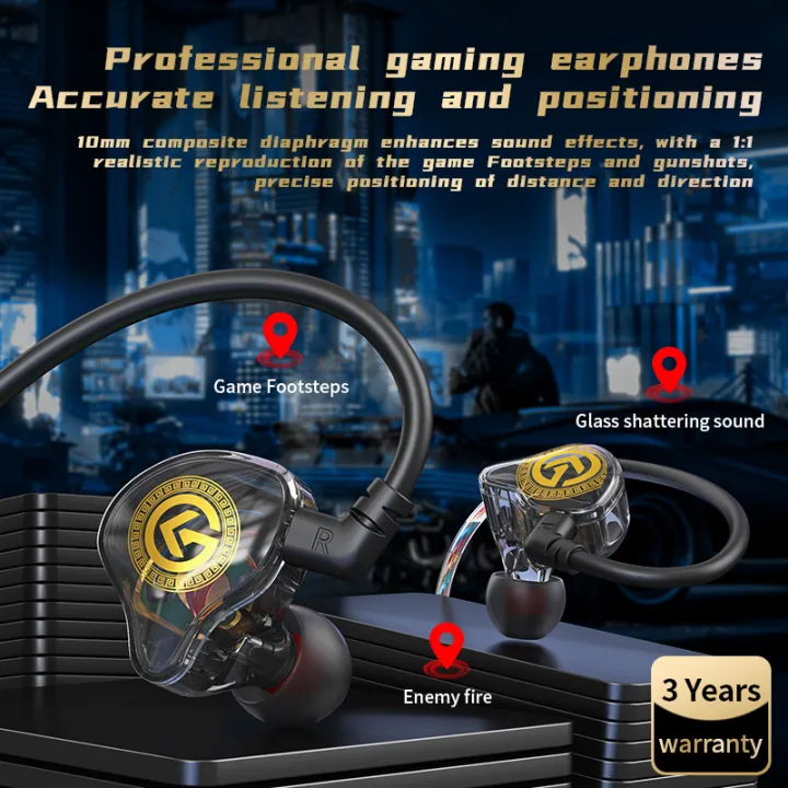 New%209D%20Super%20Bass%20In%20Ear%20Headphone%20Wire-Controlled%20With%20Mic%203.5MM%20AUX/Type-C%20Digital%20Chip%20Headset%20For%20iPhone%2015%20Android%20%20-%20Image%203