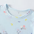 2-Piece Children's Summer Cute cartoon Printed Short-Sleeved Shorts Set for Boys and Girls Casual and Comfortable T-Shirt Shorts. 