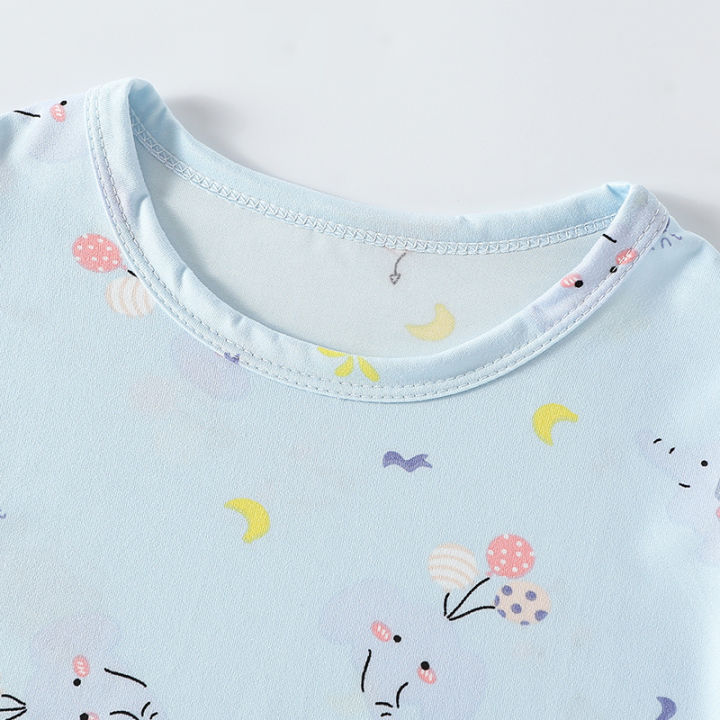 2-Piece%20Children's%20Summer%20Cute%20cartoon%20Printed%20Short-Sleeved%20Shorts%20Set%20for%20Boys%20and%20Girls%20Casual%20and%20Comfortable%20T-Shirt%20Shorts%20-%20Image%206