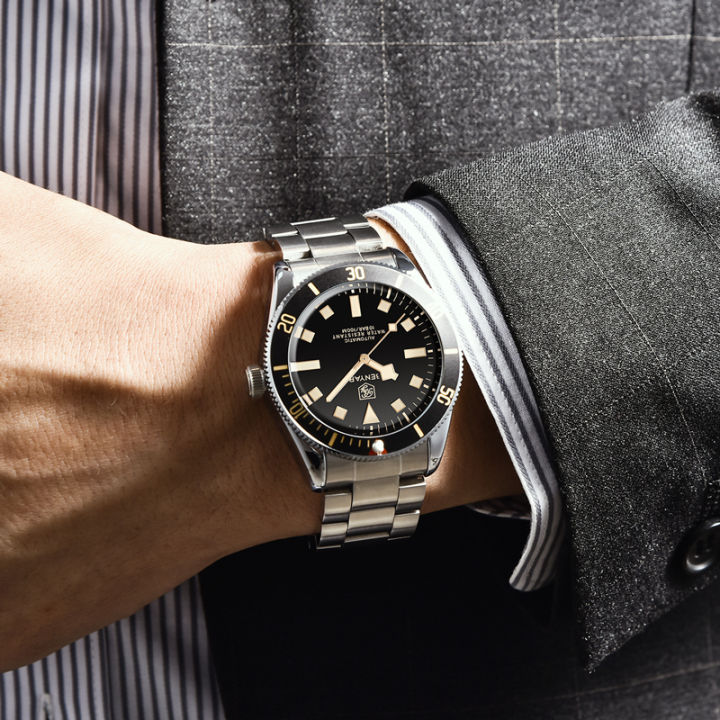 BENYAR%20Men's%20Watches%20Mechanical%20Automatic%20Watch%20BB58%20Sport%20Watch%20For%20Men%202025%20Stainless%20Steel%20Waterproof%20Business%20Luminous%20Clock%20-%20Image%202