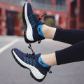 Autumn And Winter Lady Large Size High Elastic Socks Shoes Women Outdoor Fashion Running Sneakers. 