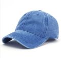 Men's & Women's Plain Colour Denim Washed Baseball Cap Snapback Hats. 