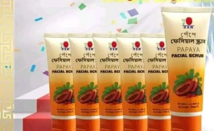 DXN papaya face scrub