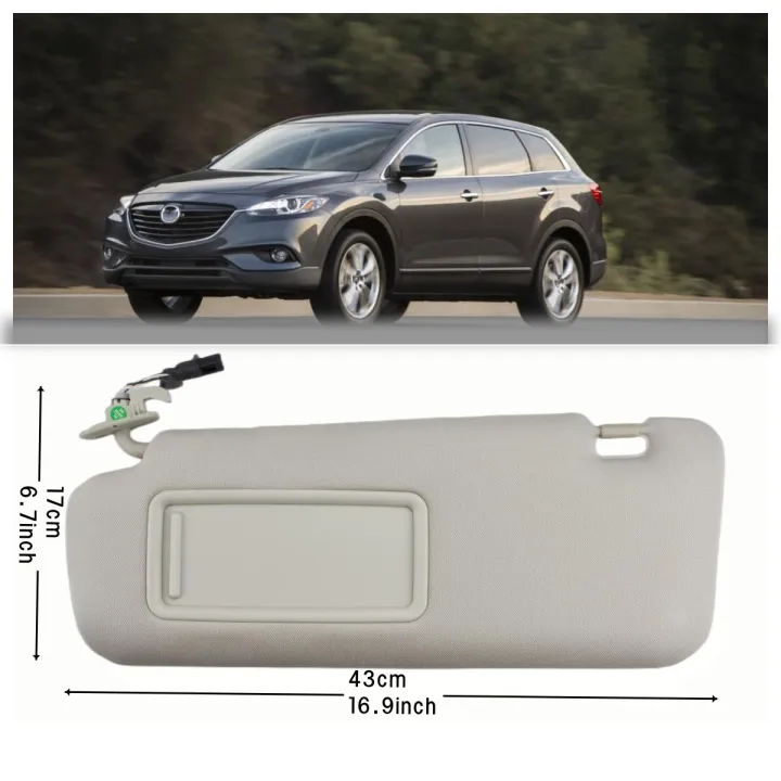 For%20Mazda%20CX-9%20Car%20Sun%20Visor%20Left%20Driver%20Side%20%20Sport%203.7L%202010%202011%202012%202013%202014%202015%20TDY1-69-320%20-%20Image%206