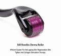 Derma Roller (0.5 mm) Professional Titanium Microneedle Derma Roller Hair Regrowth Acne Scars Anti-aging Skin Therapy Dermatology System. 