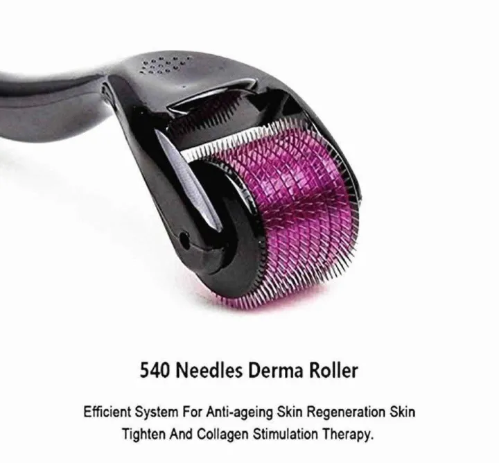 Derma%20Roller%20(0.5%20mm)%20Professional%20Titanium%20Microneedle%20Derma%20Roller%20Hair%20Regrowth%20Acne%20Scars%20Anti-aging%20Skin%20Therapy%20Dermatology%20System%20-%20Image%203